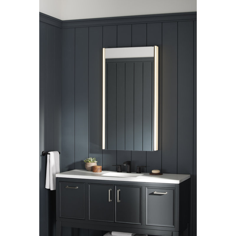 Kohler Maxstow Surface Mount Frameless Medicine with LED Lighting & Reviews Wayfair